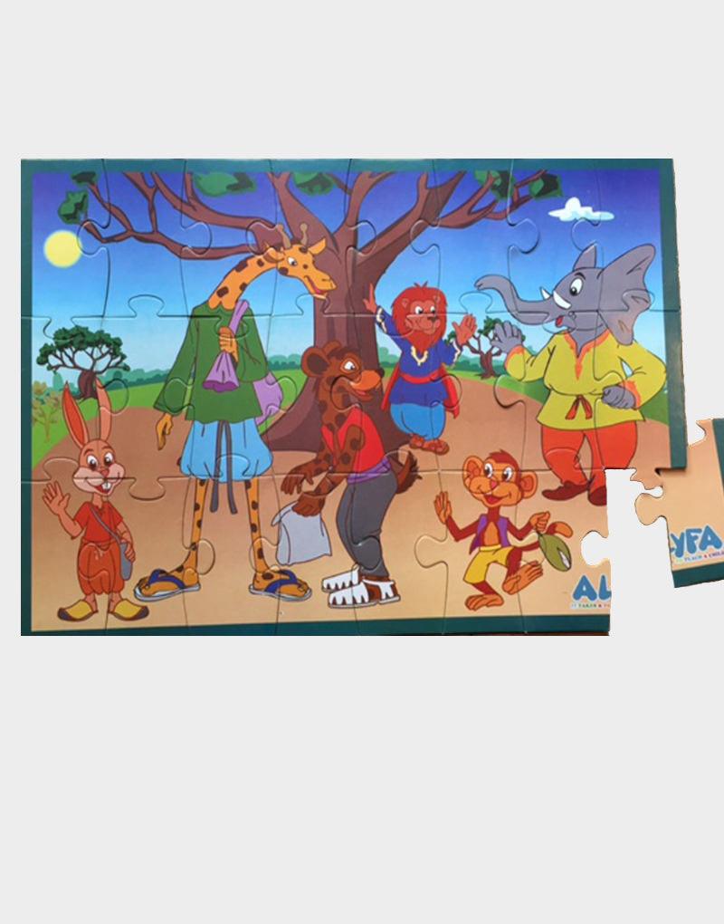 Puzzles Ndoumbelane 24 Pièces - AfrosementKids