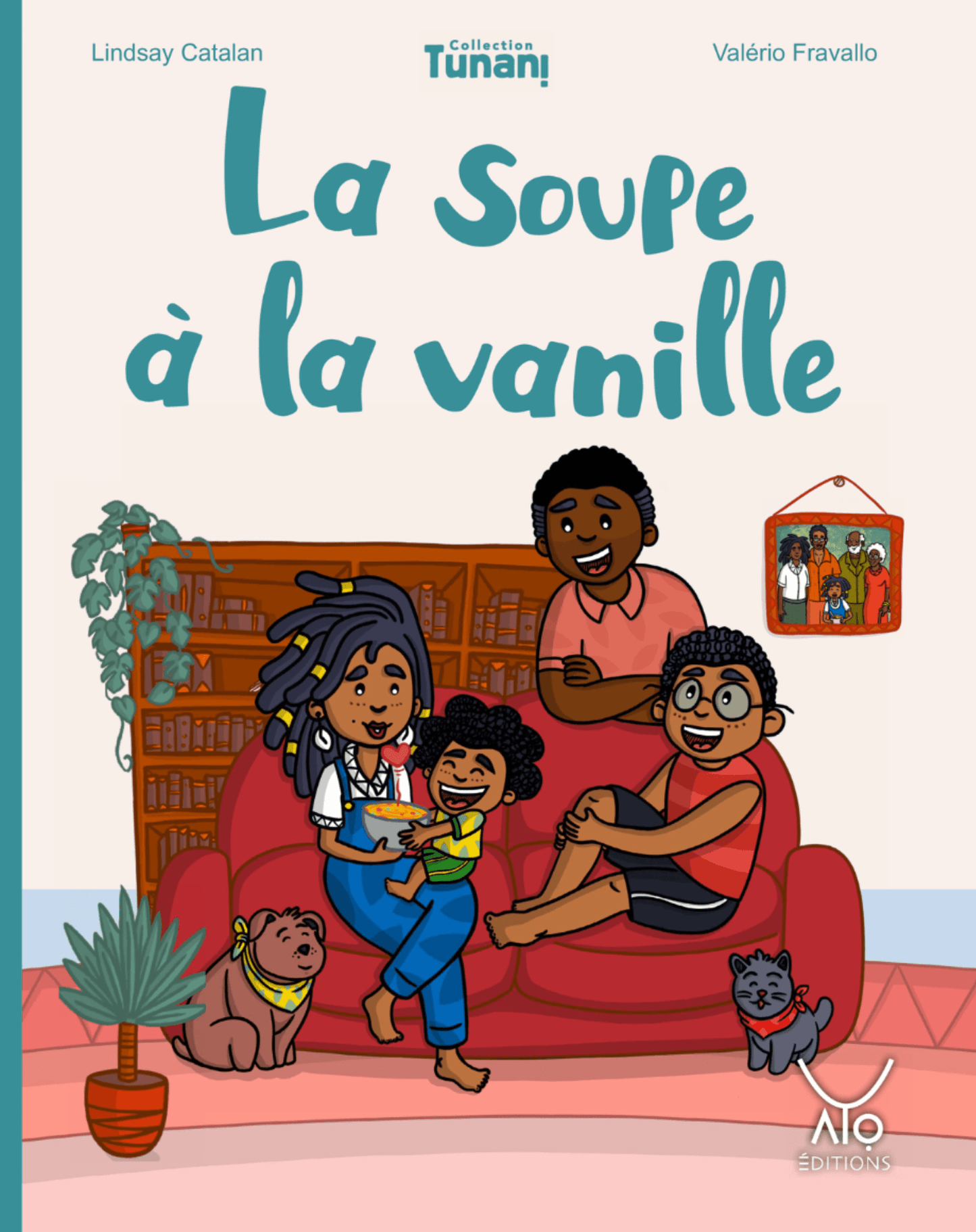Livre "La soupe à la vanille" - AfrosementKids