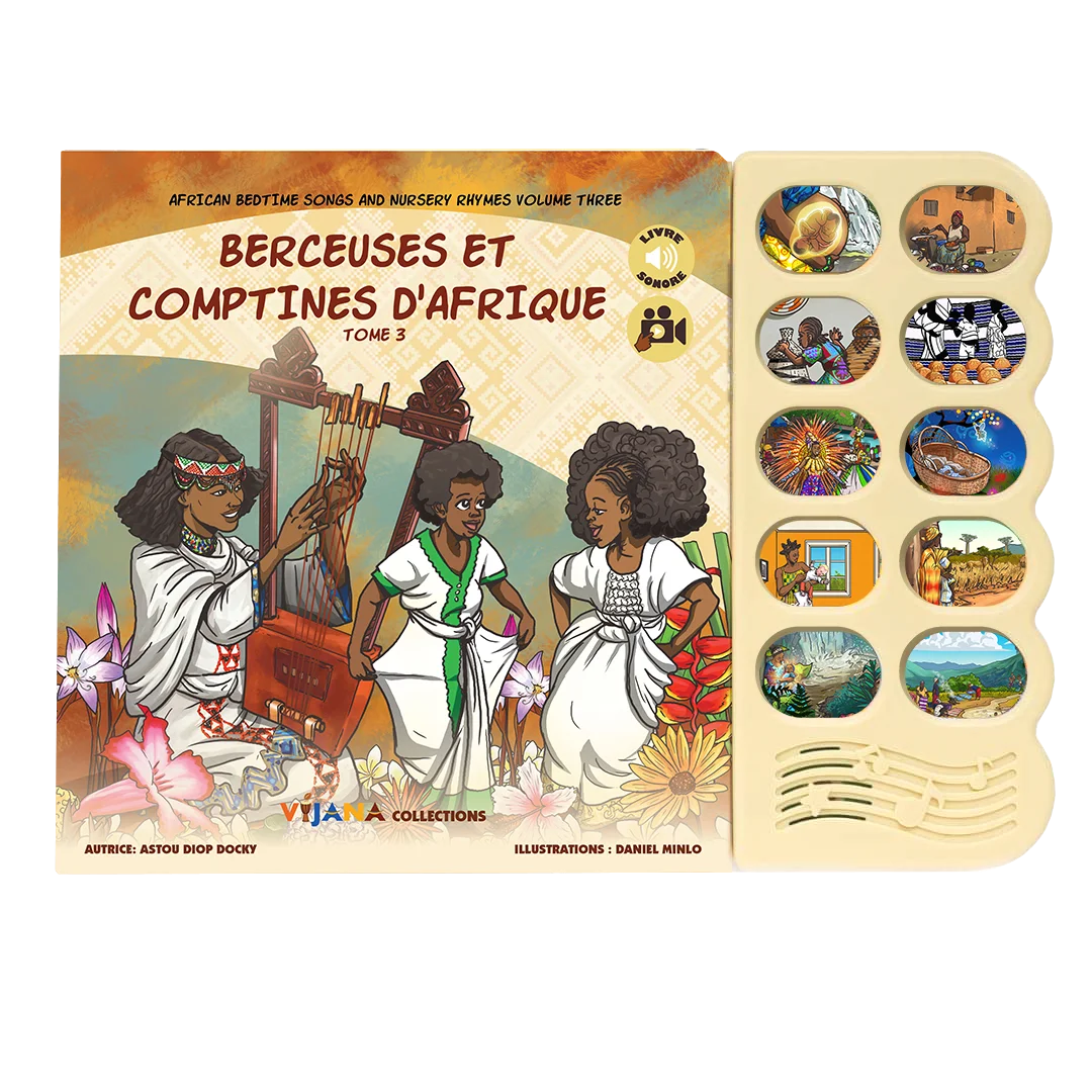 Livre Sonore " Berceuses et comptines d'Afrique "