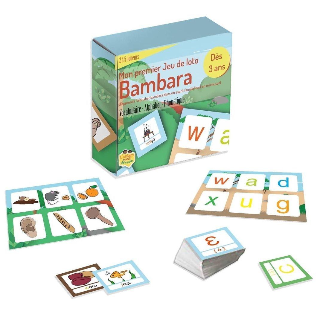 Mon premier jeu de Loto Bambara - AfrosementKids