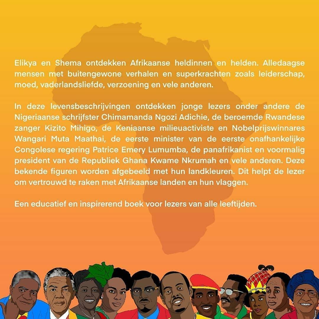 Livre "Héroïne et héros d'Afrique" - AfrosementKids