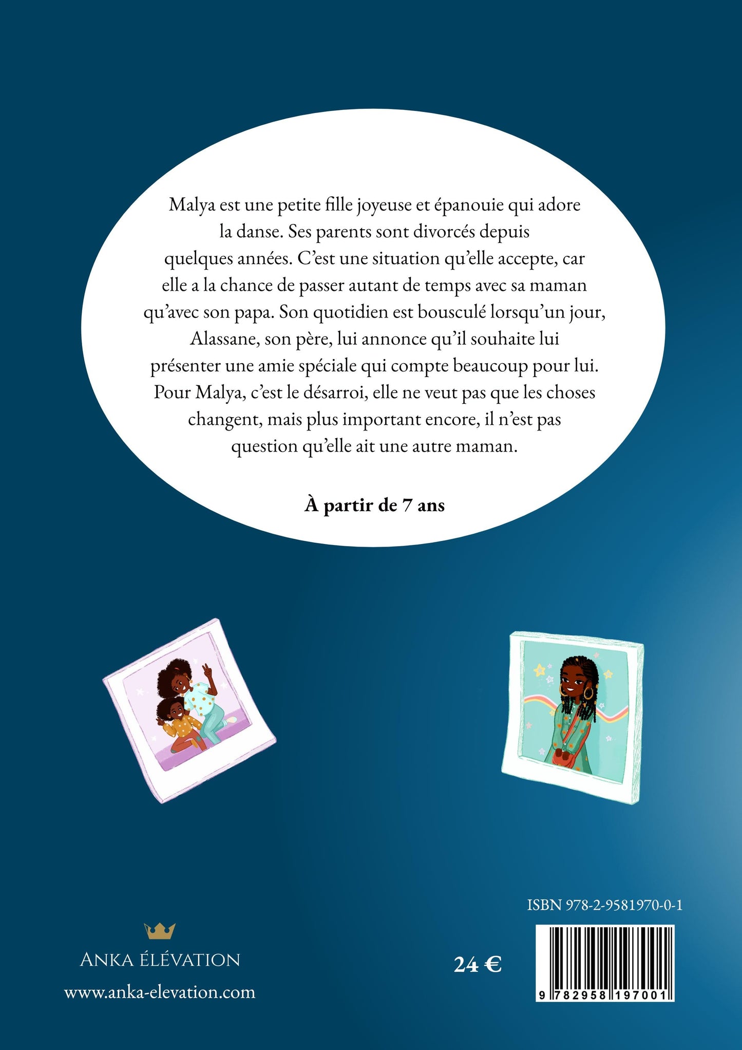 Livre "Au secours! Je ne veux pas d'une autre maman! - AfrosementKids