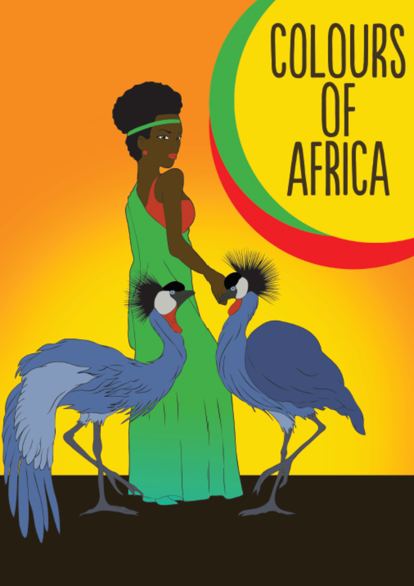 Livre de coloriage "Colours of Africa" - AfrosementKids