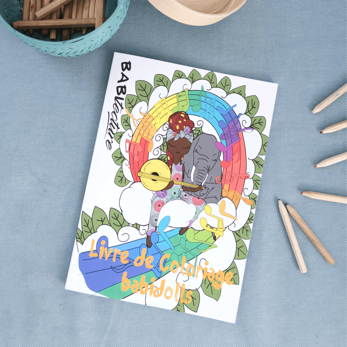 Livre de coloriage Babitecture - AfrosementKids