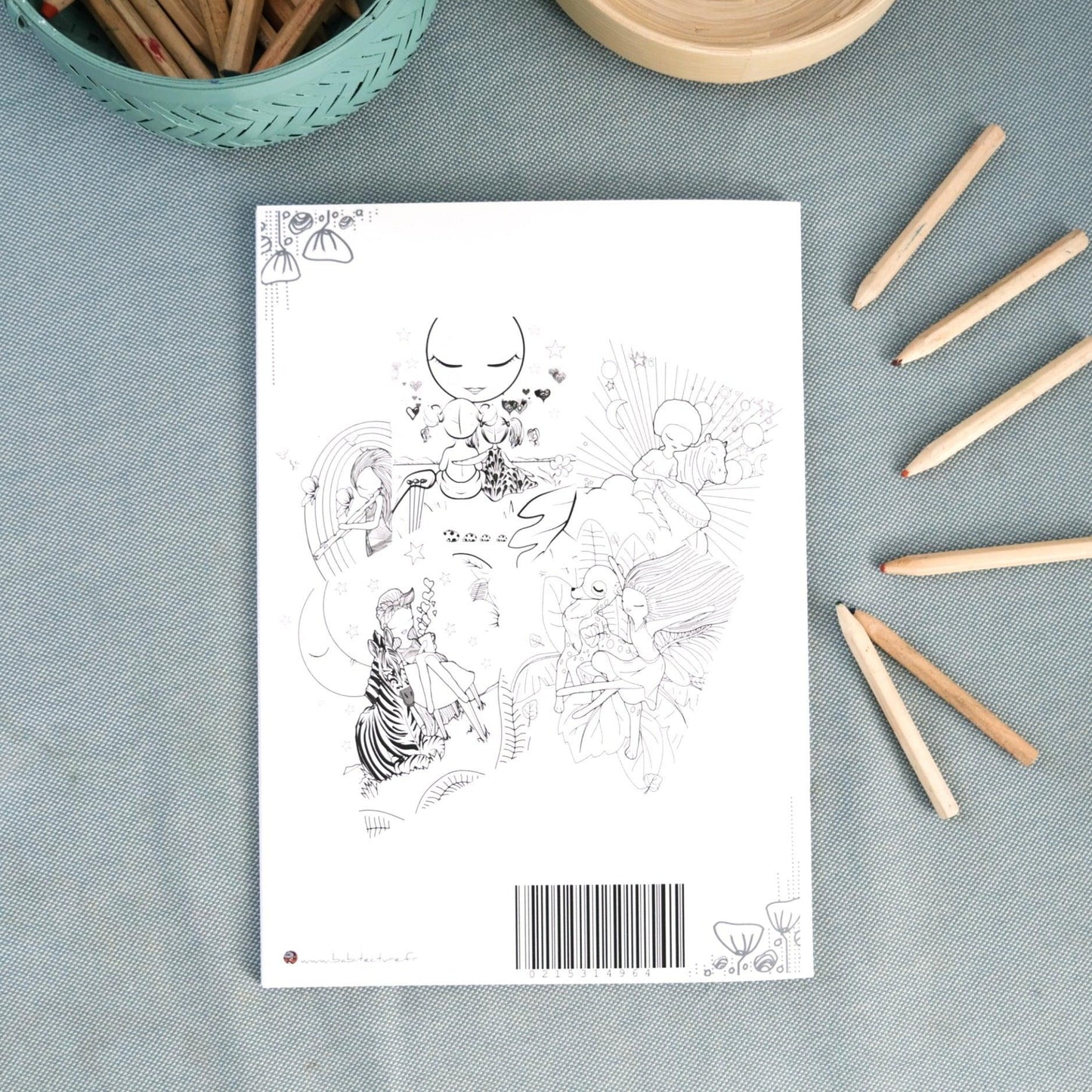 Livre de coloriage Babitecture - AfrosementKids