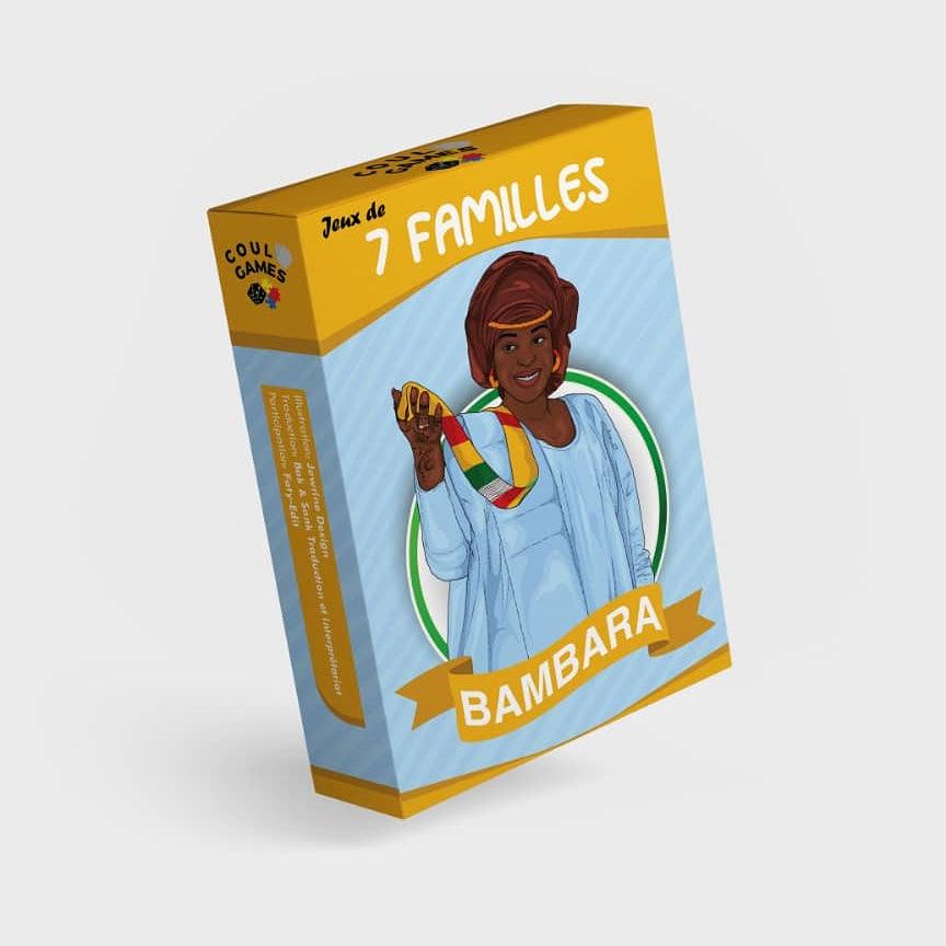 Jeu de 7 familles Bambara - AfrosementKids