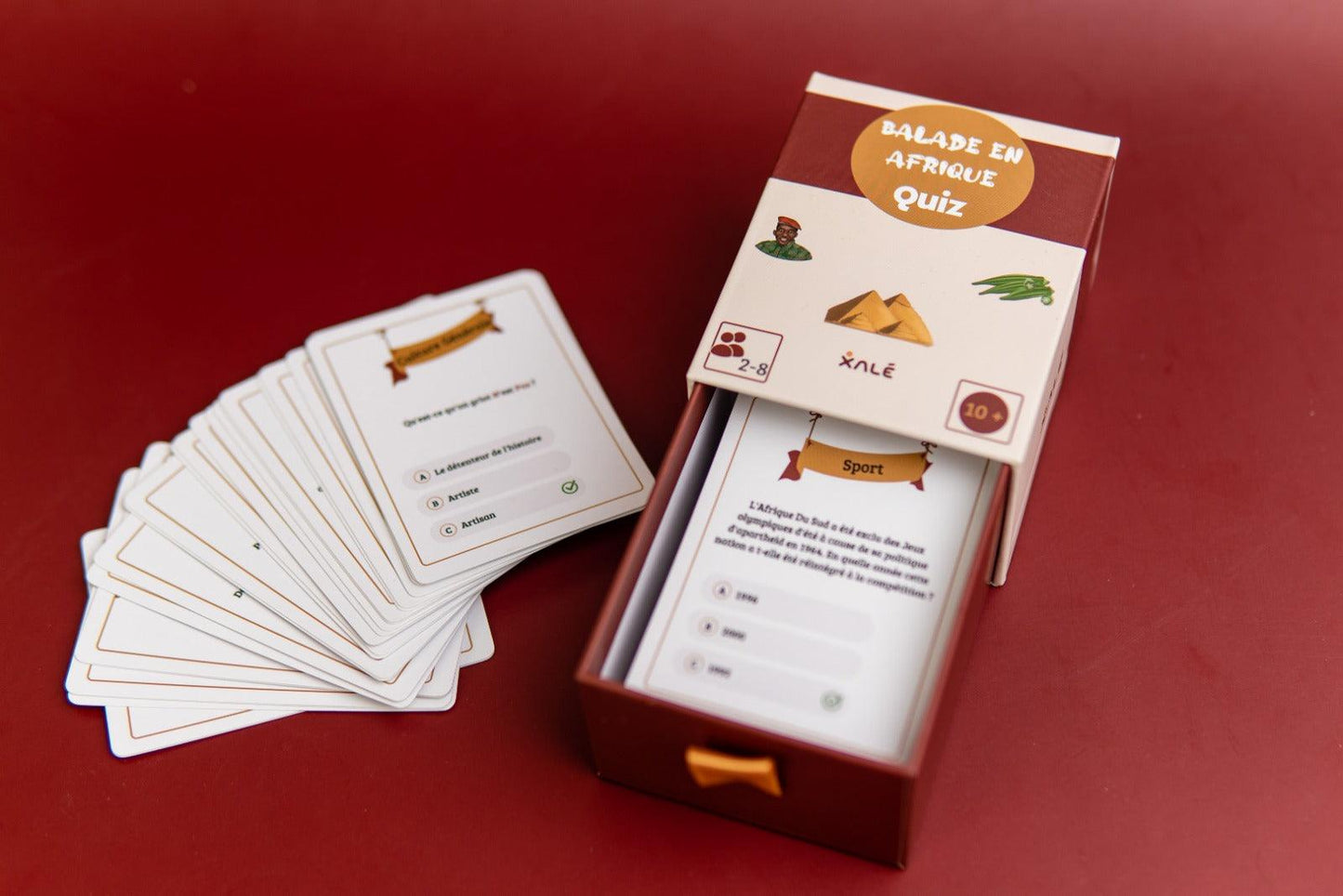 Jeu de quizz "Balade en Afrique" - AfrosementKids