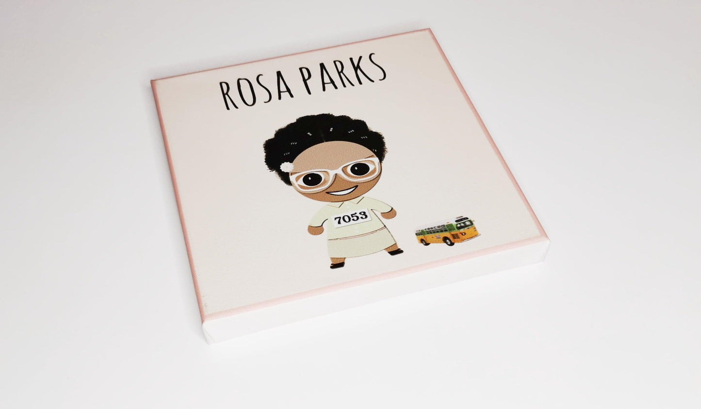 Lot 2 toiles Citation Rosa Parks - AfrosementKids