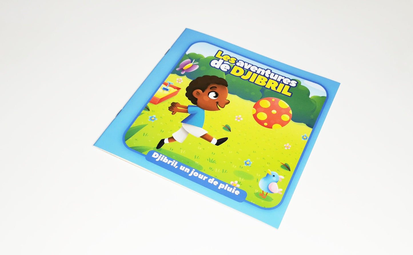 Livre "Djibril un jour de pluie" - AfrosementKids