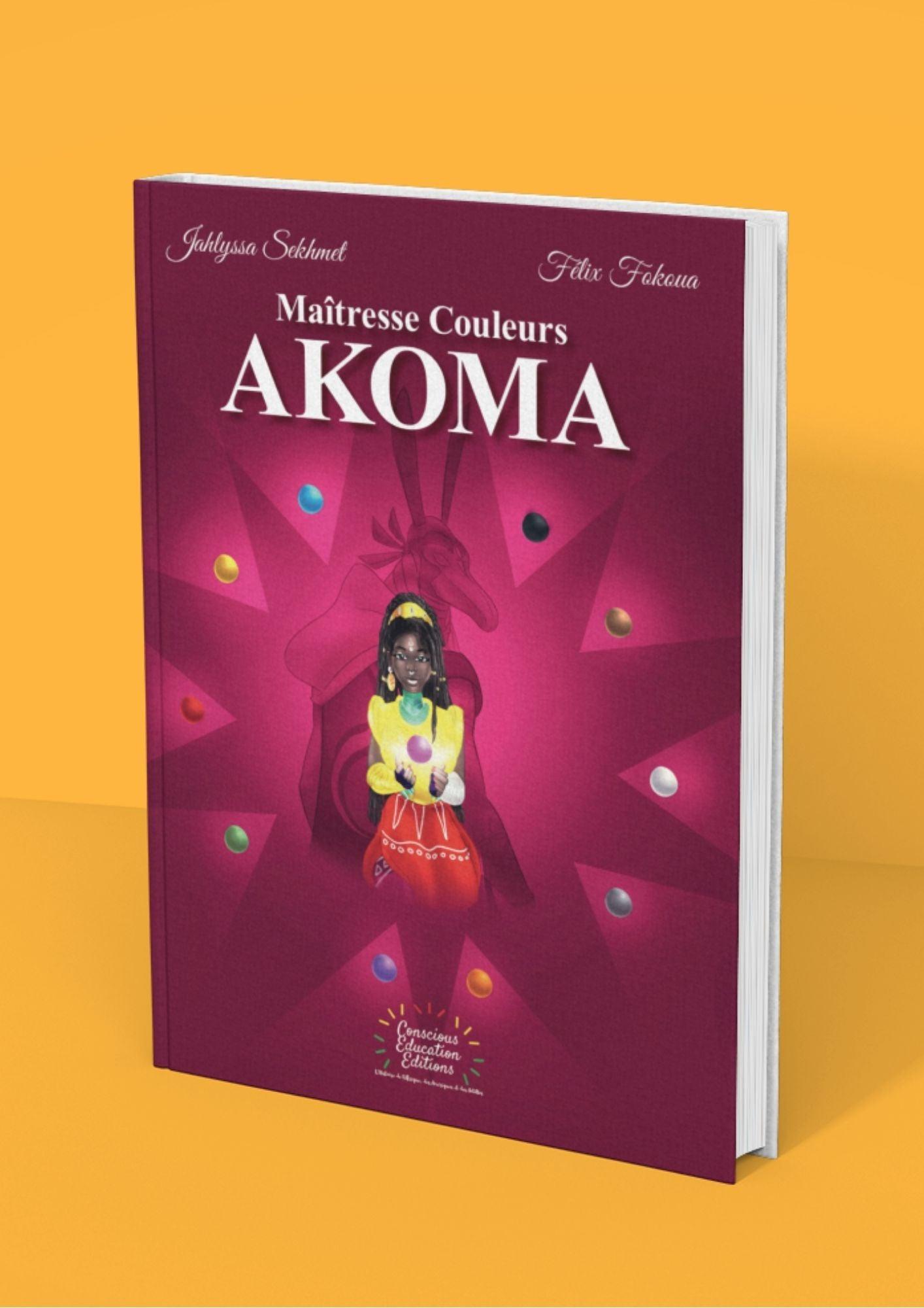 Livre " Maitresse couleurs : AKOMA " - AfrosementKids