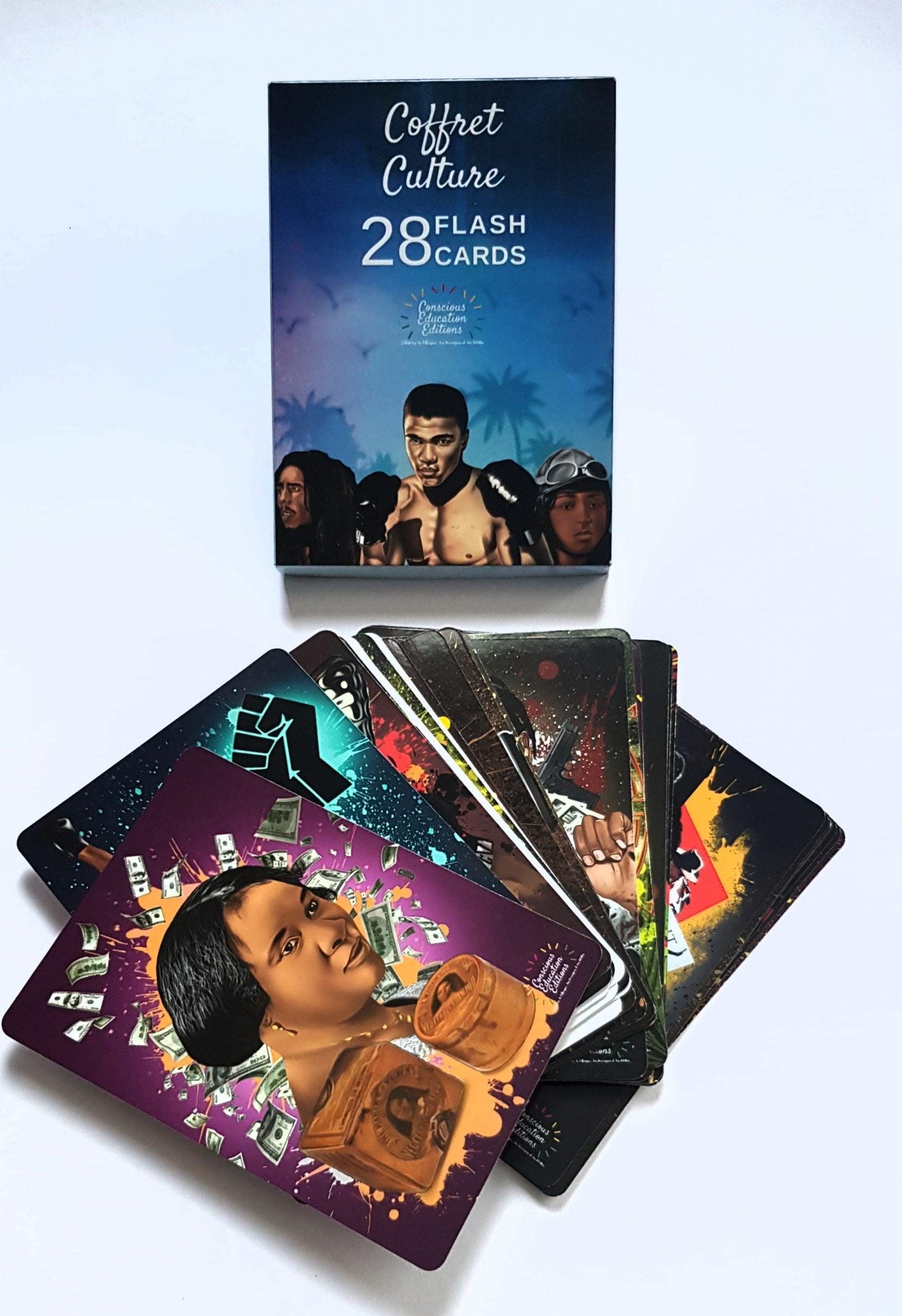 Coffret culture afro "28 Flash Card " - AfrosementKids