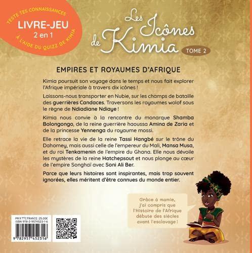 Livre " Les icônes de Kimia" Tome 2 - AfrosementKids