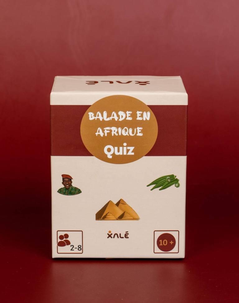 Jeu de quizz "Balade en Afrique" - AfrosementKids