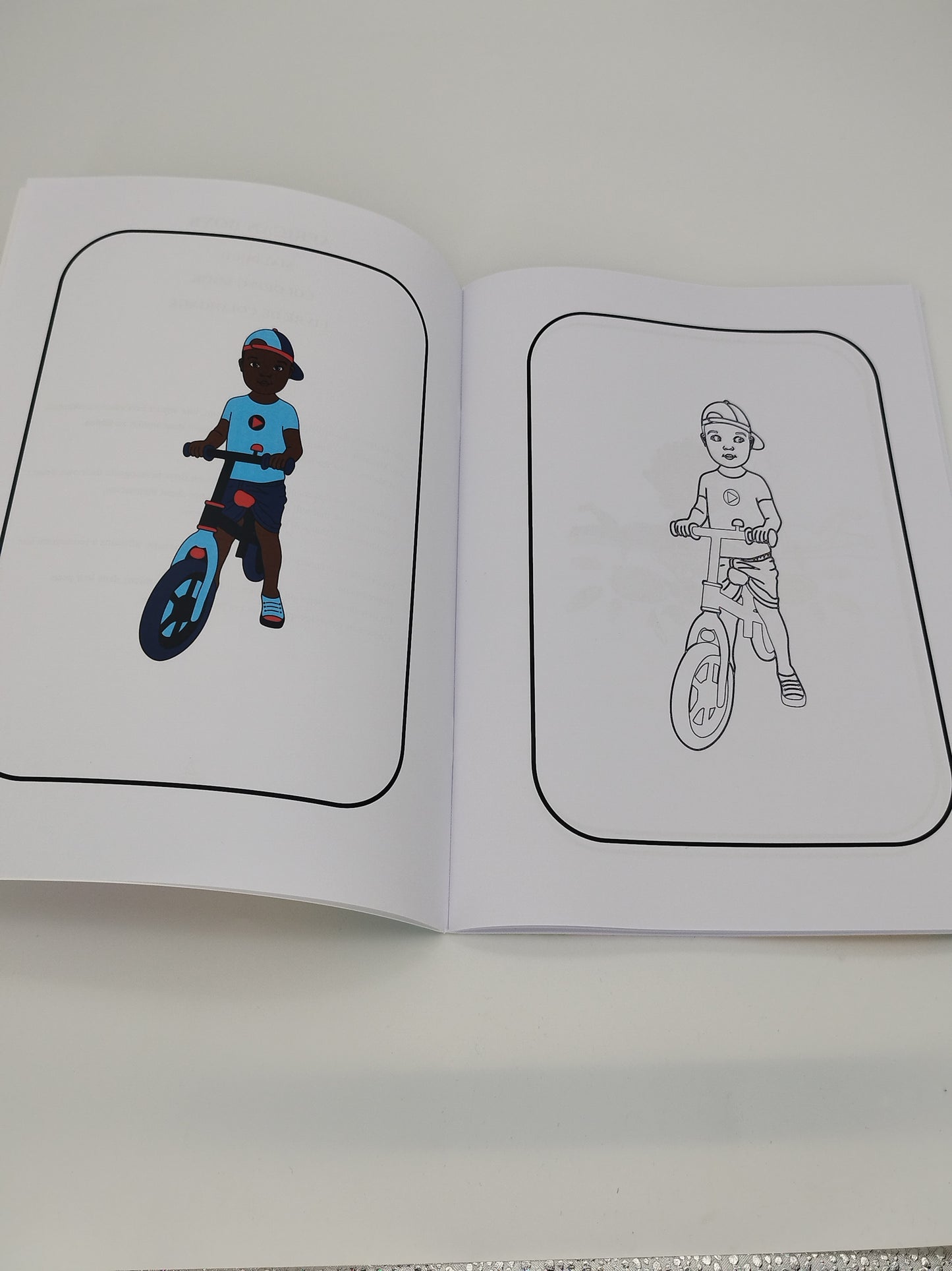 Livre de coloriage African Boy