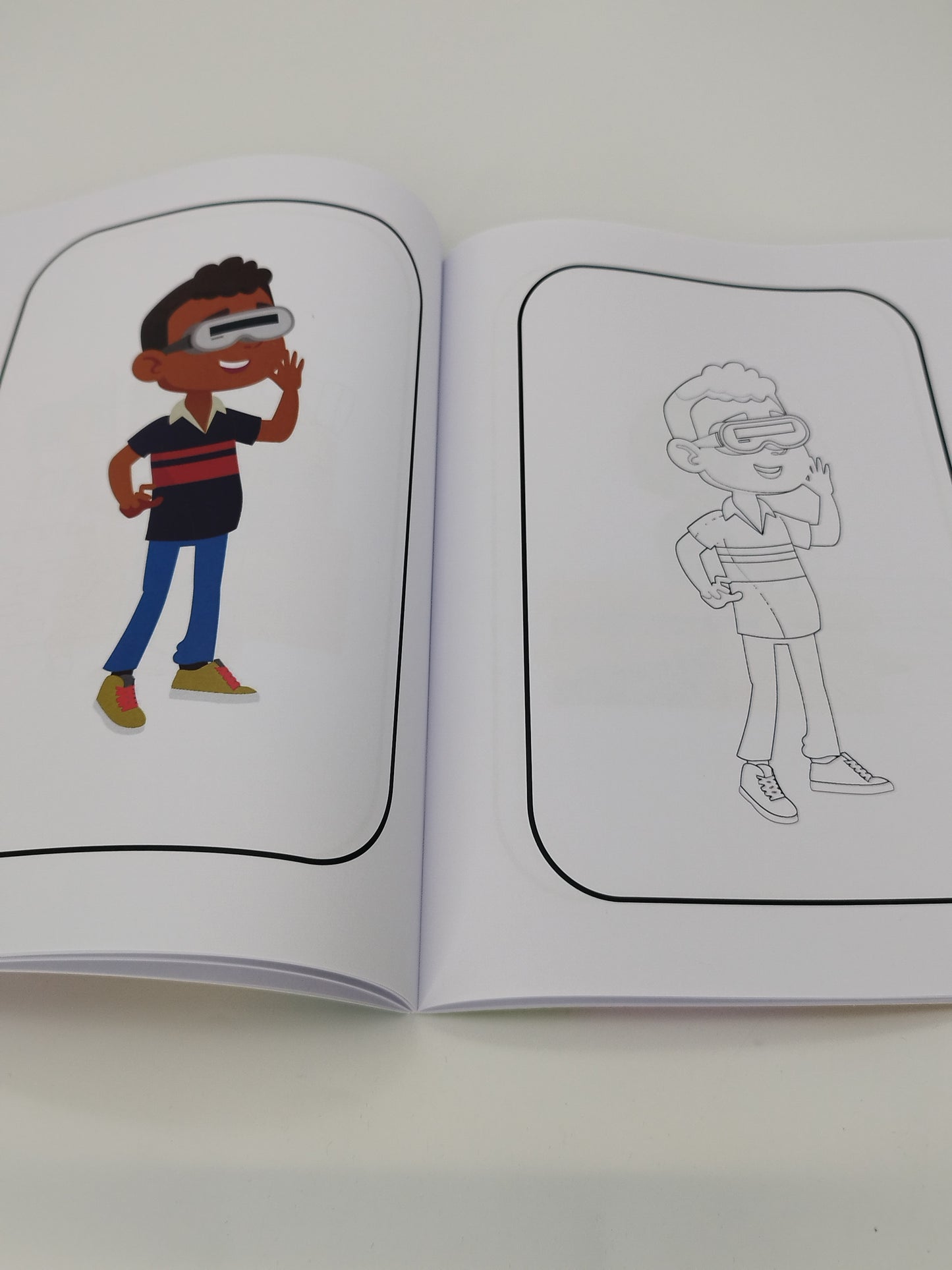 Livre de coloriage African Boy