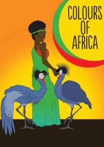 Livre de coloriage "Colours of Africa"