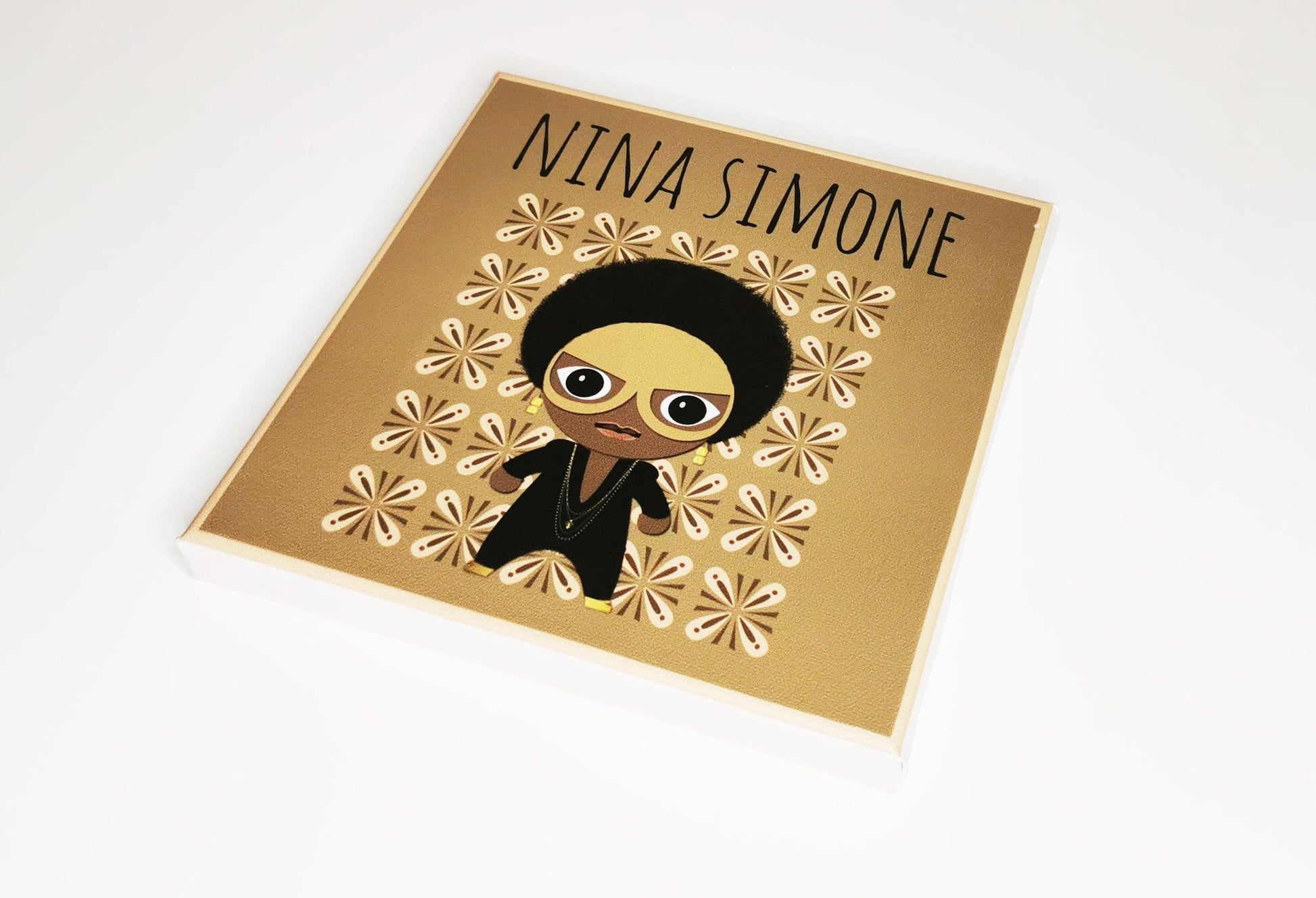 Lot 2 toiles Citation Nina Simone - AfrosementKids