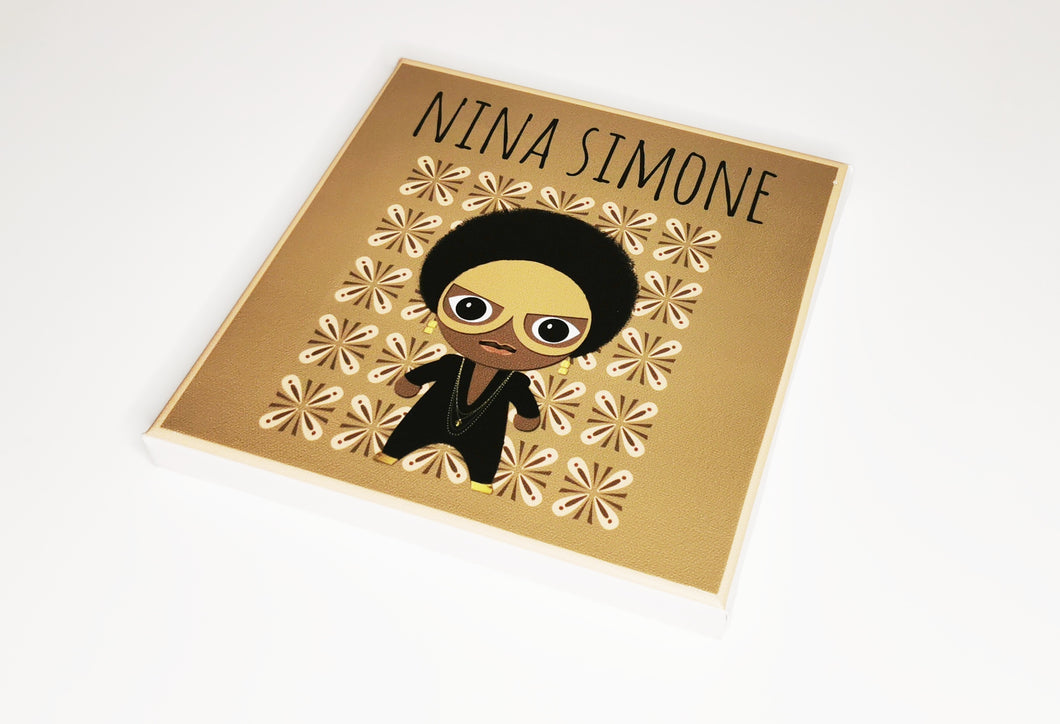 Lot 2 toiles Citation Nina Simone