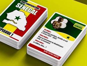 Jeu de cartes "Quiz conficulture Sénégal"