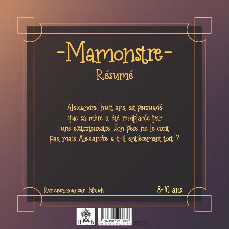 Livre " Mamonstre" - AfrosementKids