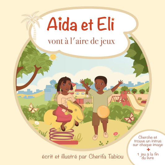 Livre " Aïda et Eli vont à l'air de jeux "