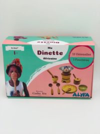 Jeu de dînette Africaine en bois